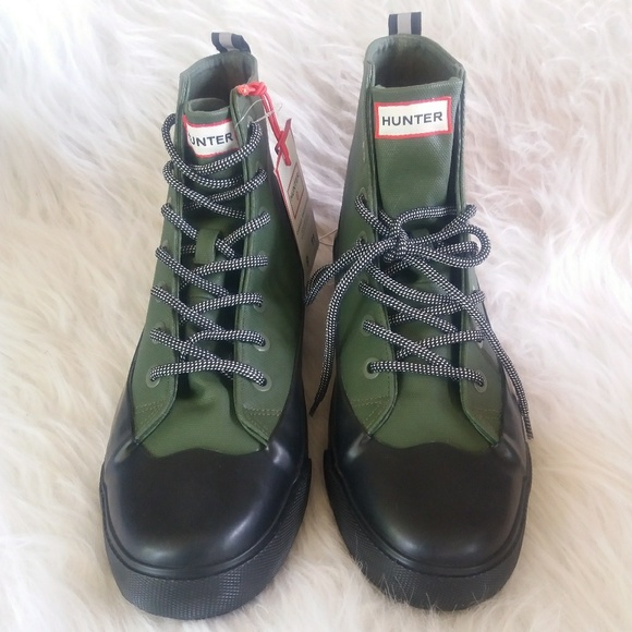 Hunter Unisex Canvas Sneakers waterproof  G - Picture 2 of 8